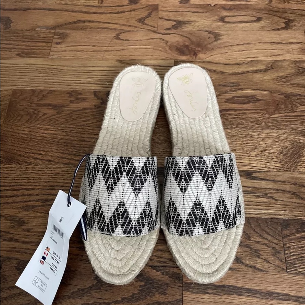 New Joules Arla Espadrilles Size 8